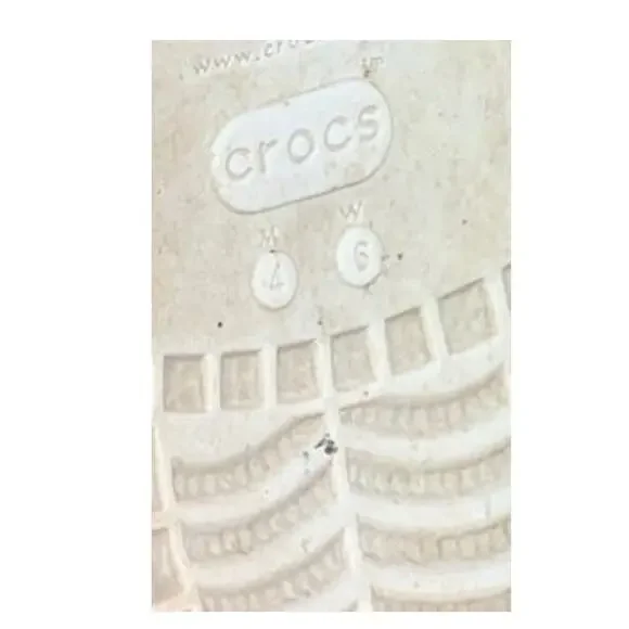 CROCS UNISEX CRUSH CLOGS RAINBOW PLATFORM M4 W6